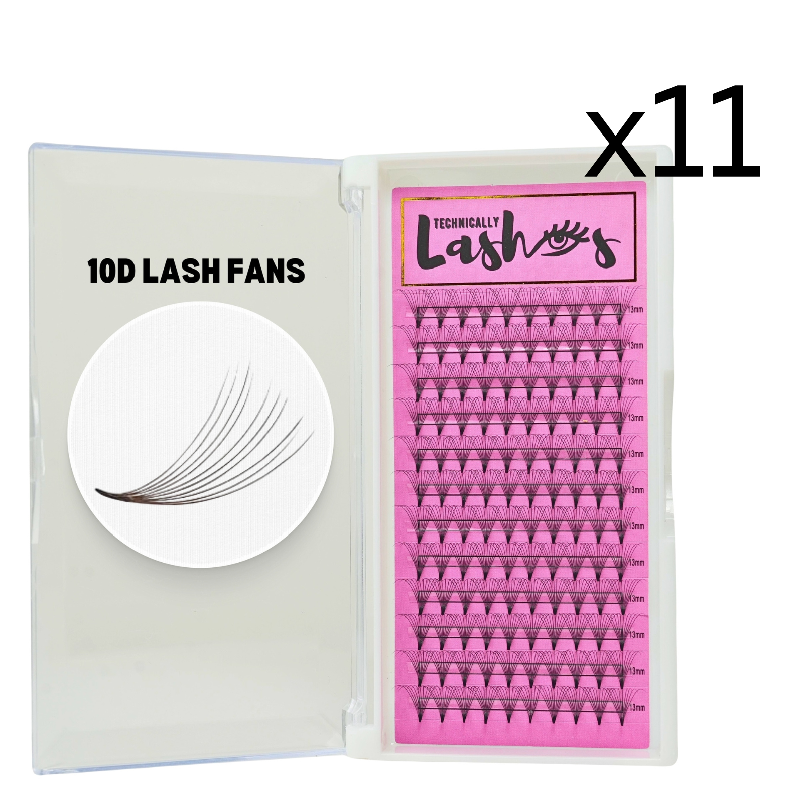 10D Complete Volume Set 8mm to 18mm (Pack of 11 Trays)