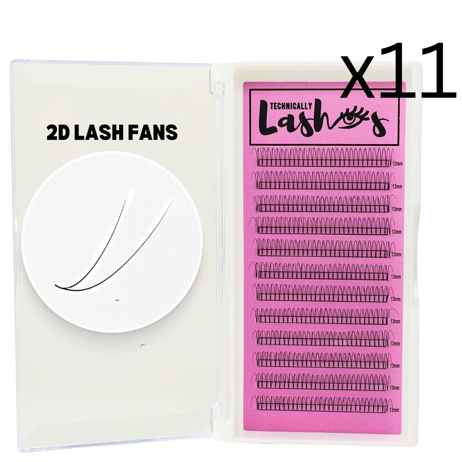 2D Complete Volume Set 8mm to 18mm (Pack of 11 Trays)