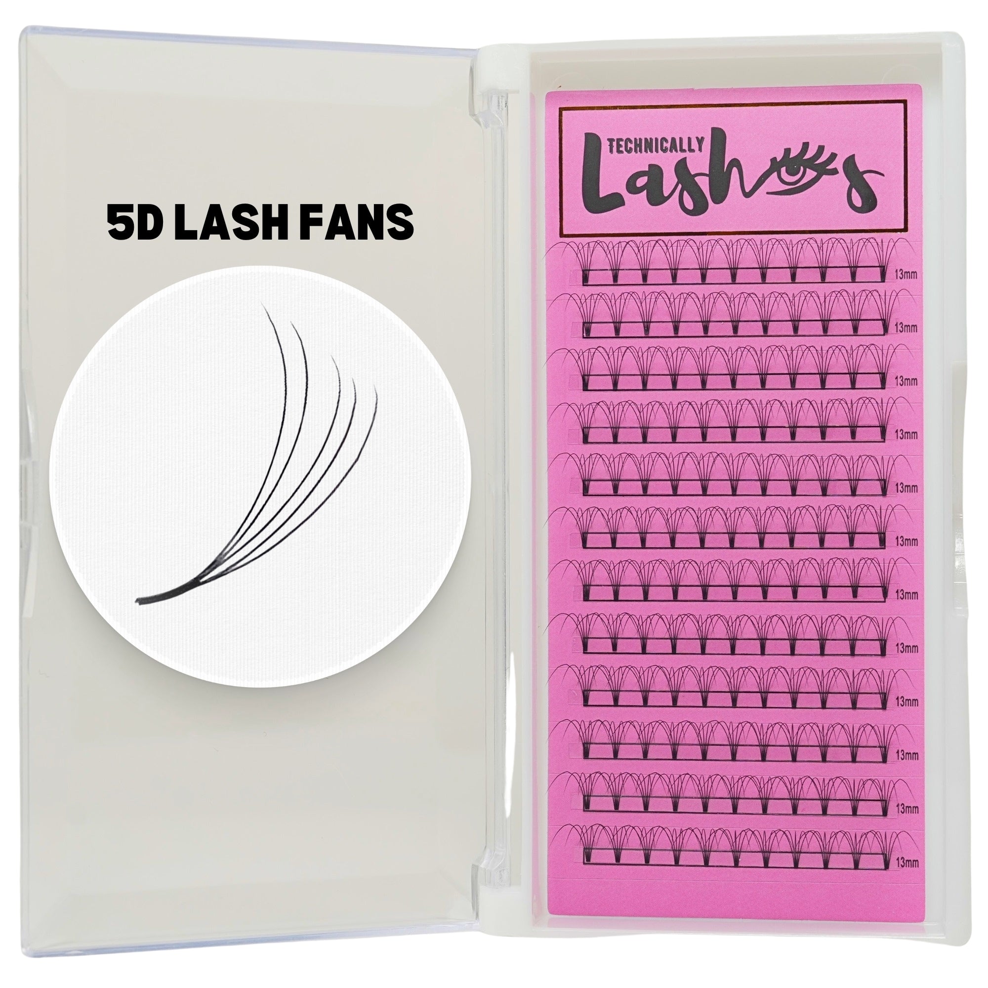 5D Premade Lash Fans (0.10mm volume)