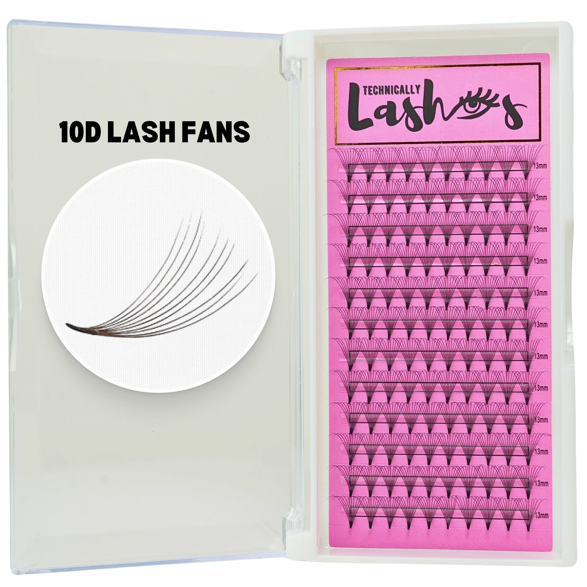 10D Premade Lash Fans (0.07mm volume)